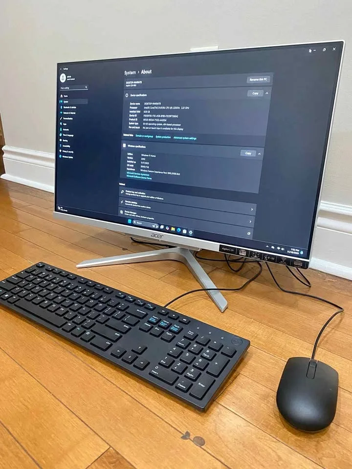 All In One Computer Acer 8th Generation
