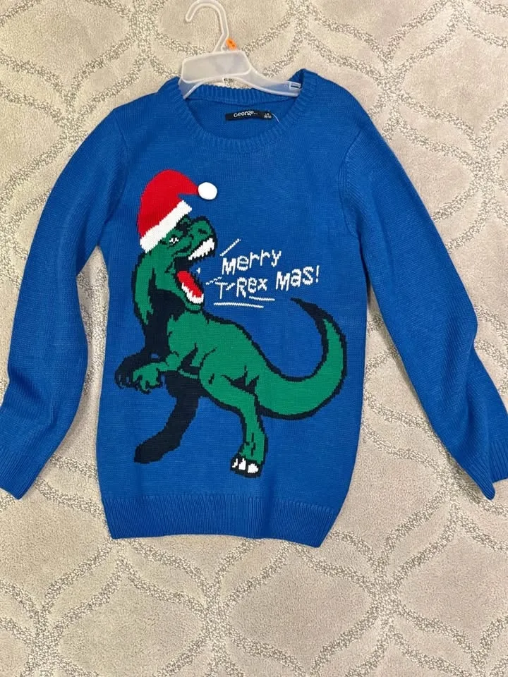 Christmas Sweater Brand New Boys Size 10/12