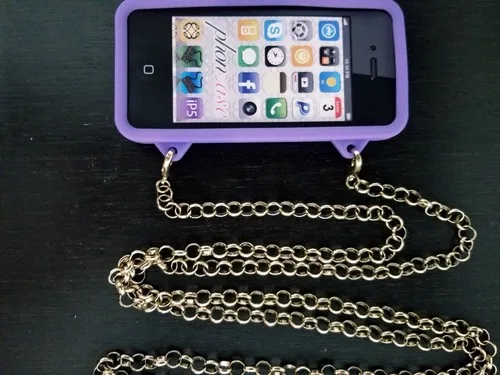New Crossbody Purse Case For iPhone 5/5S/SE Handbag Chain image indicator(4)