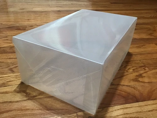 10PCS Plastic Flip Shoe Box - Stack Foldable Storage Home Organi