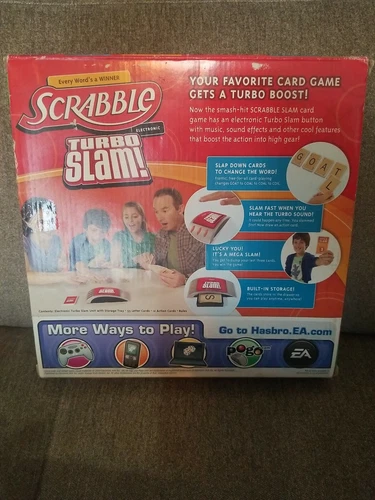 Hasbro Electronic Turbo Slam Scrabble Game Brand NEW - photo 2