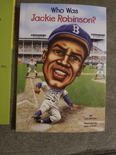 Who Was -Jackie Robinson, Abraham Lincoln, George- Lot of 3 Exce image indicator(6)