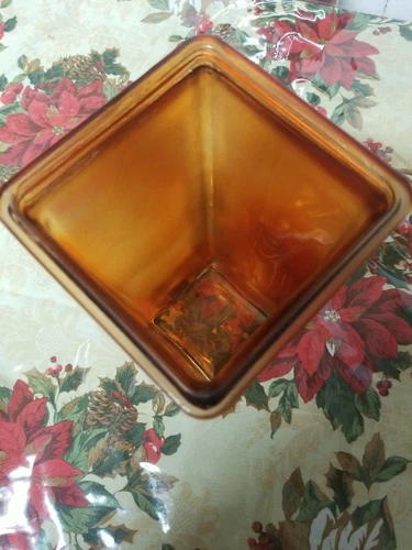 Tall Vase 9 inch Height- 3.25 inch Square Bottom - 4 inch Square - photo 3