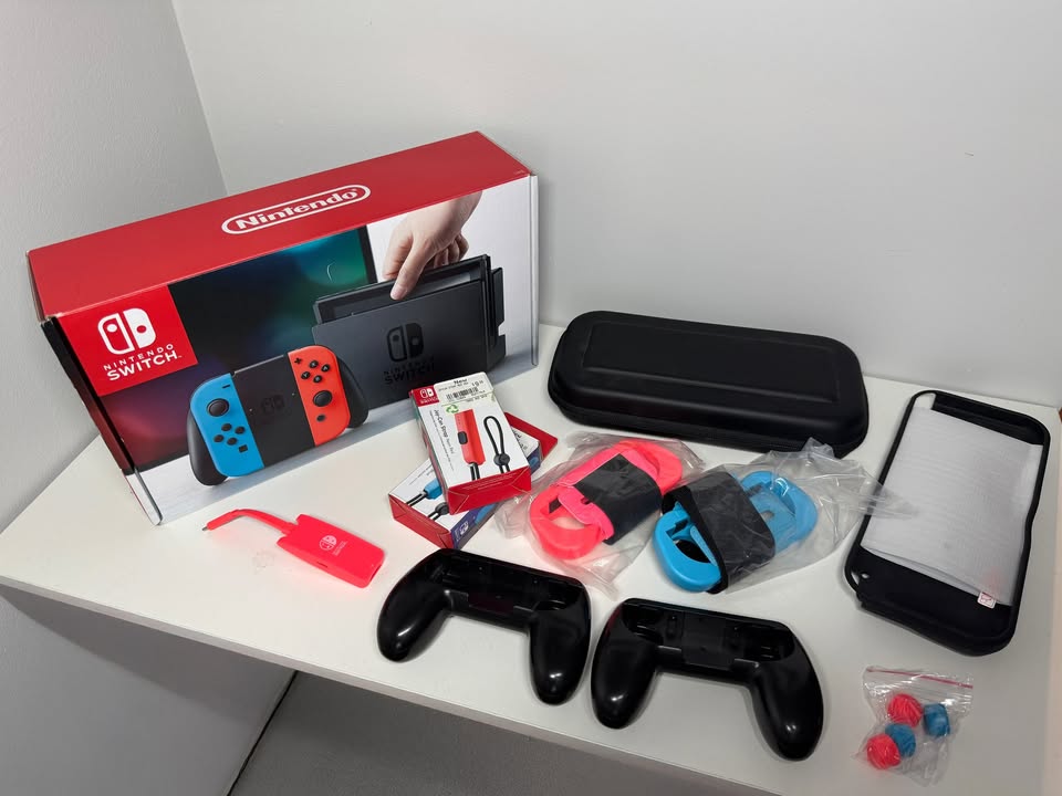 Nintendo Switch Neon Red/Blue – $250 Burlington - photo 2
