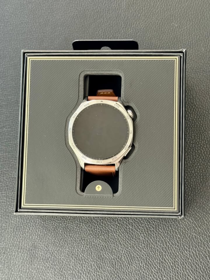 ⌚ Huawei GT 5 – Brown Leather Strap - photo 3