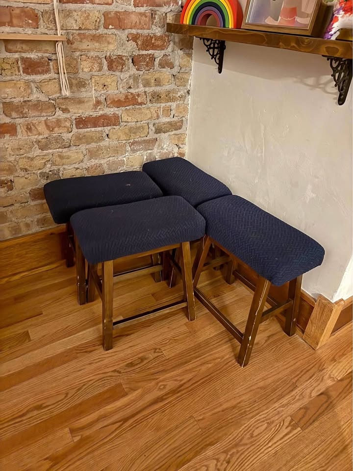 Table height stools