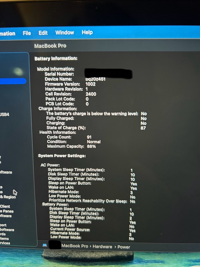 MacBook Pro M1 16GB ram 512GB ssd - photo 4