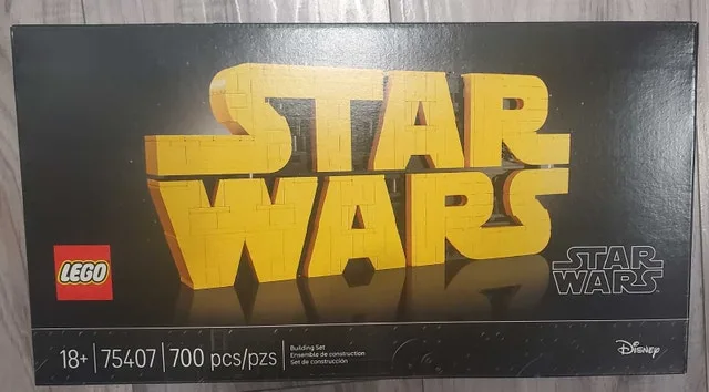 LEGO 75407 Brick-Built Star Wars Logo BNIB
