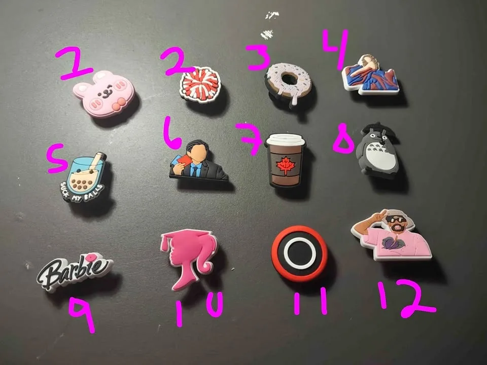 Random Themed Croc Charms