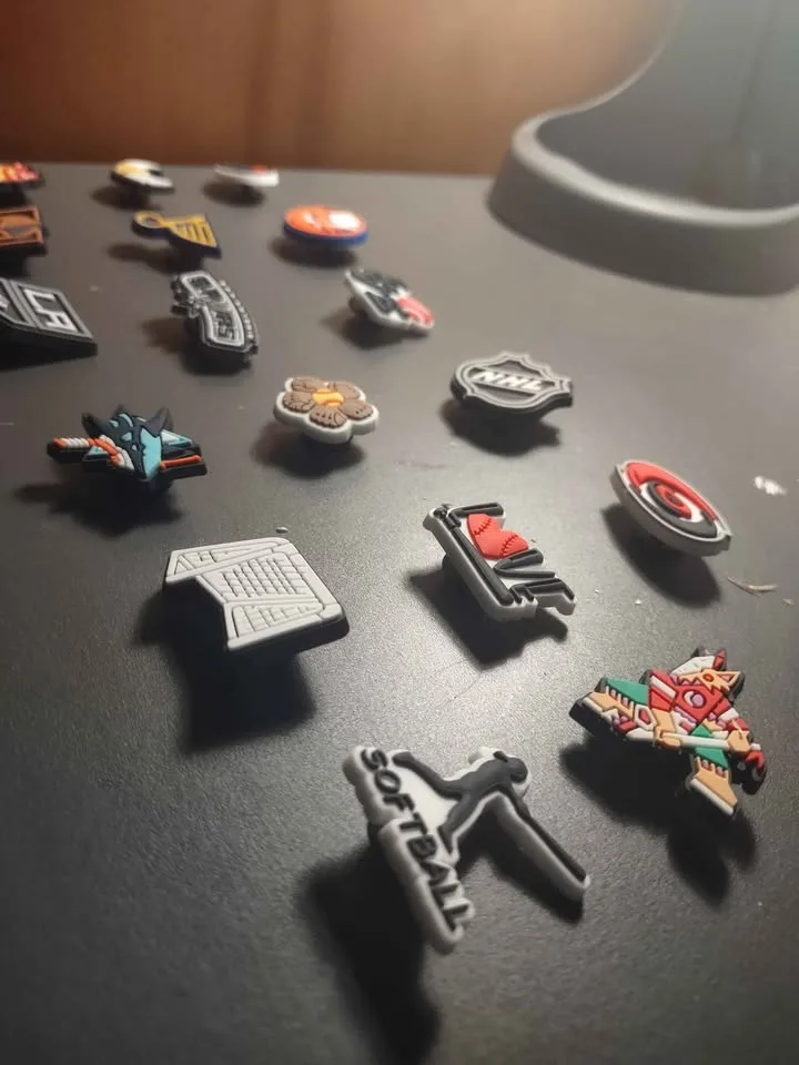 NHL/Baseball/Softball Croc Charms image indicator(2)