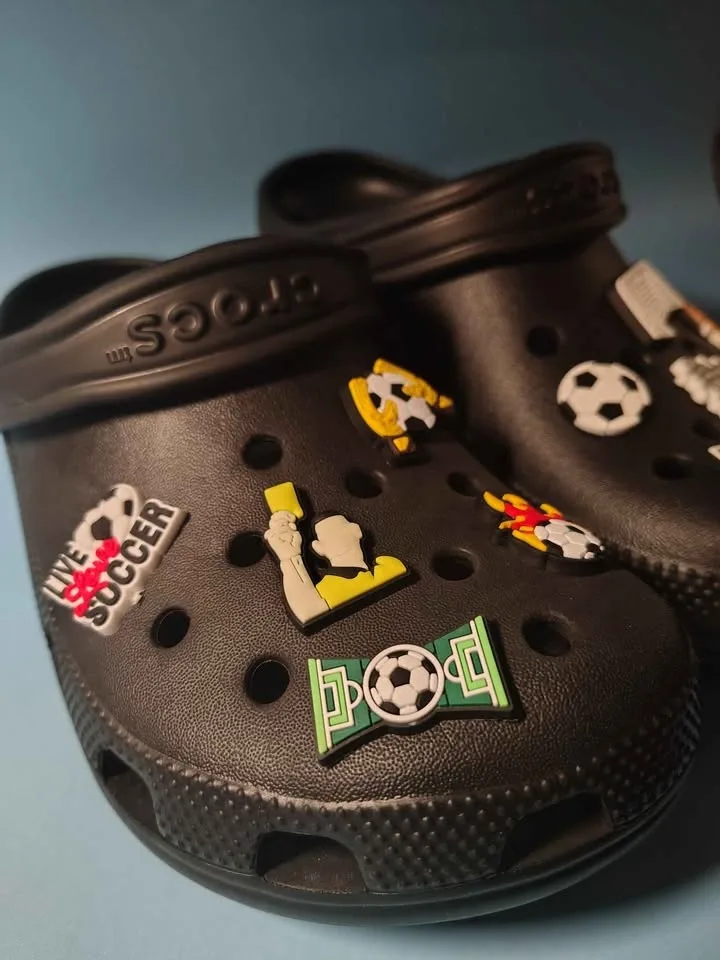 Soccer themed Croc Charms image indicator(3)