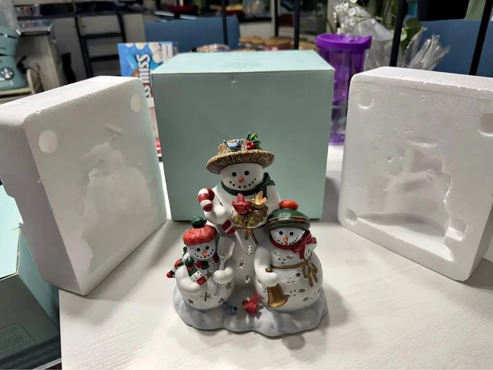 Party lite Christmas candle burners, brand new