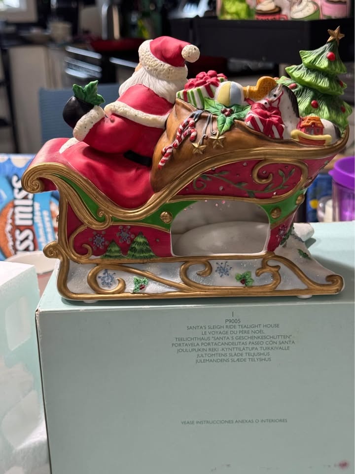 Party lite Christmas candle burners, brand new - photo 5
