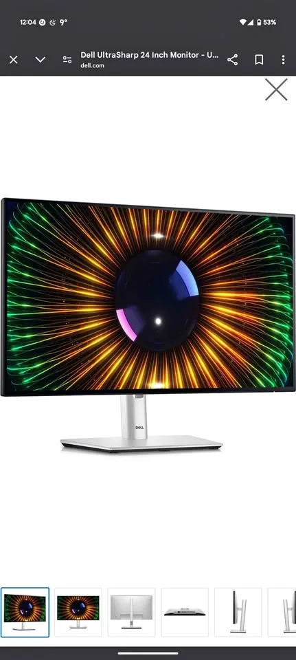Dell monitor 24'