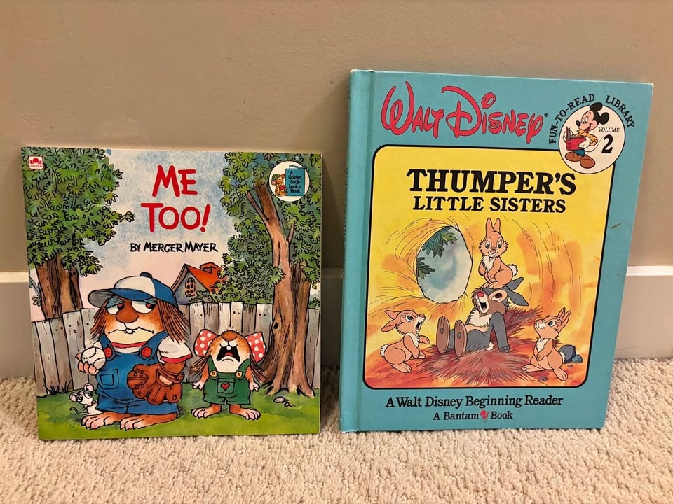 Me Too & Thumper’s Little Sister Books