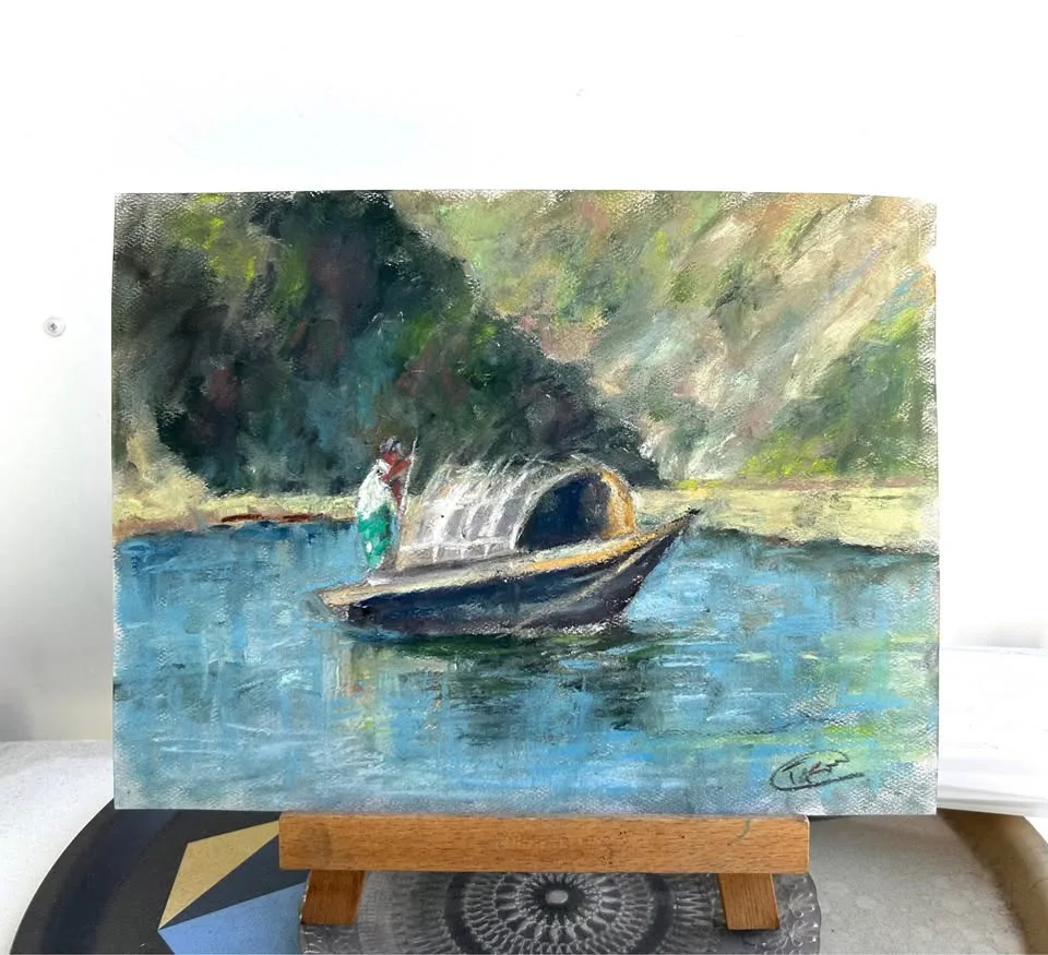 "Rural Life" Original Pastel Painting image indicator(2)