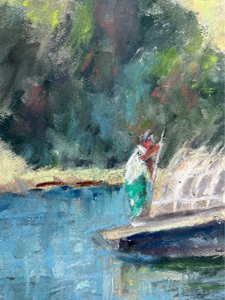 "Rural Life" Original Pastel Painting image indicator(3)