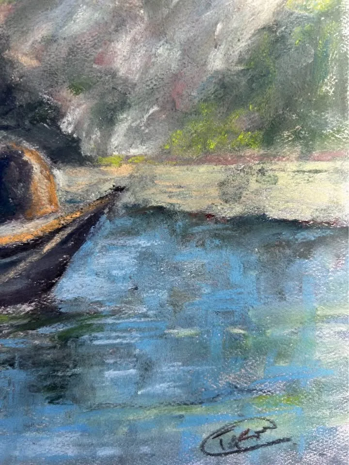 "Rural Life" Original Pastel Painting image indicator(5)