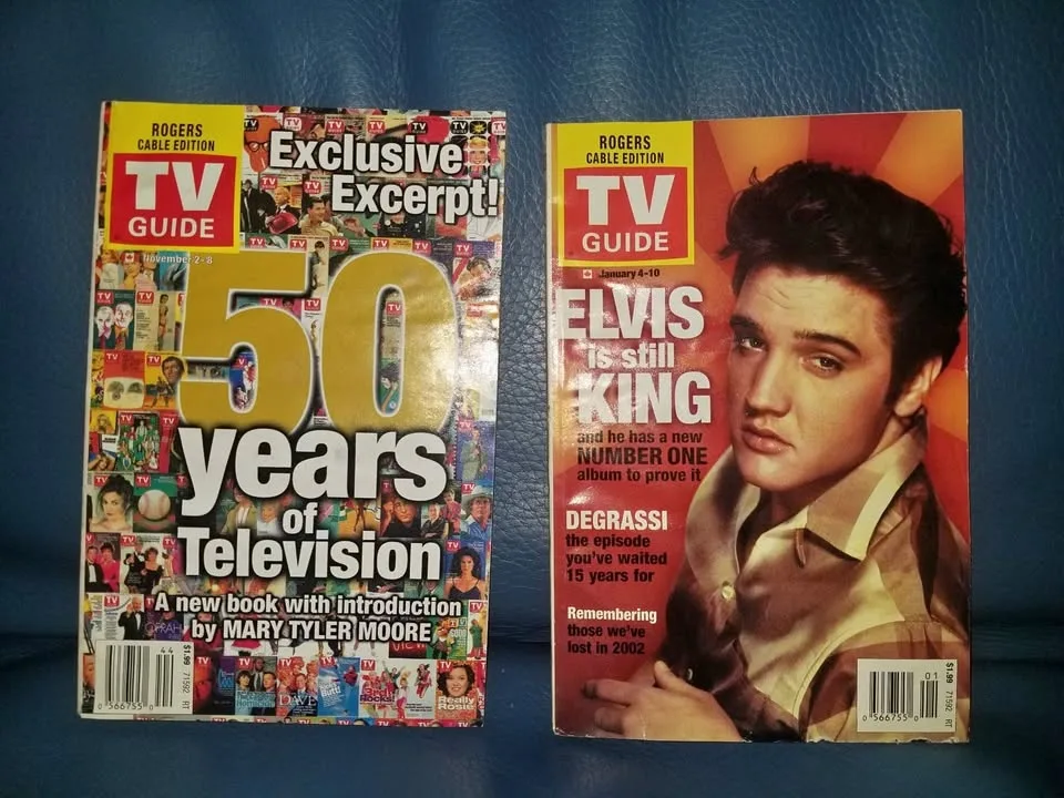 Vintage TV Guide Magazines