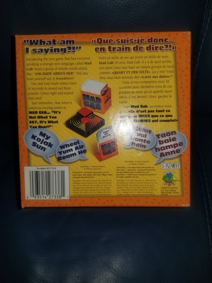 Mad Gab – Original 1995 Edition – Collector’s Find - photo 3