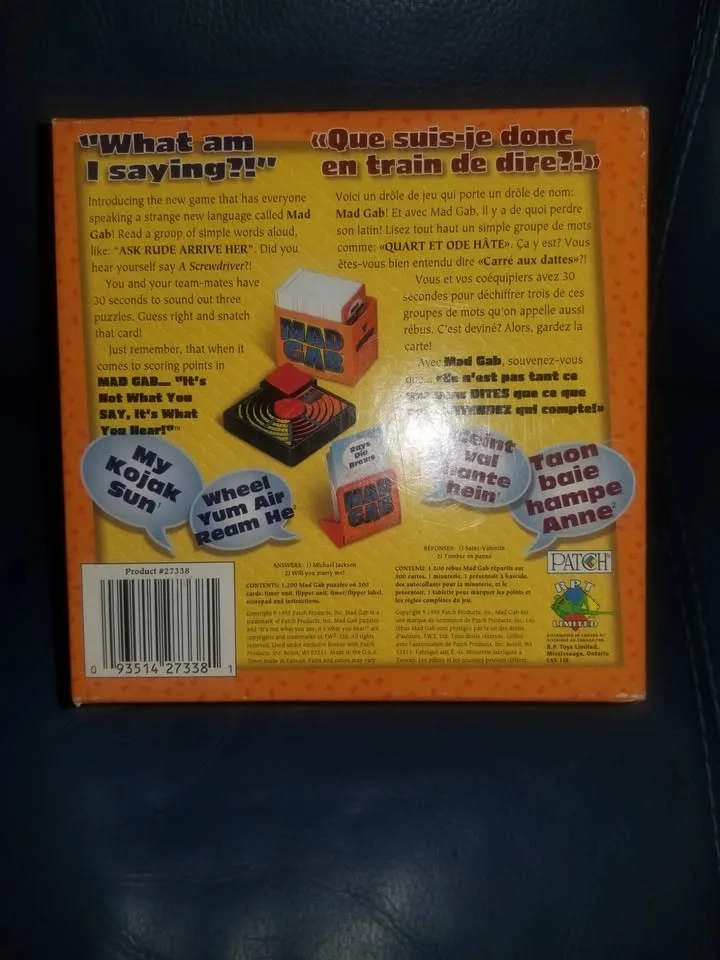 Mad Gab – Original 1995 Edition – Collector’s Find image indicator(3)