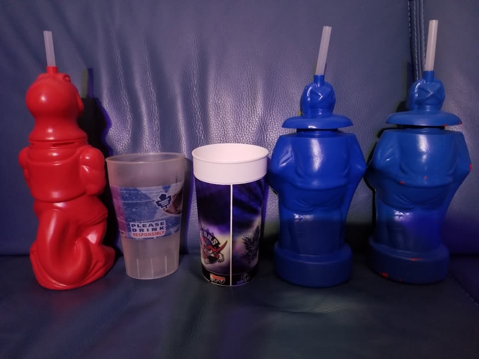 Toronto Raptors & Maple Leafs Cups (Set of 5 – New) - photo 2