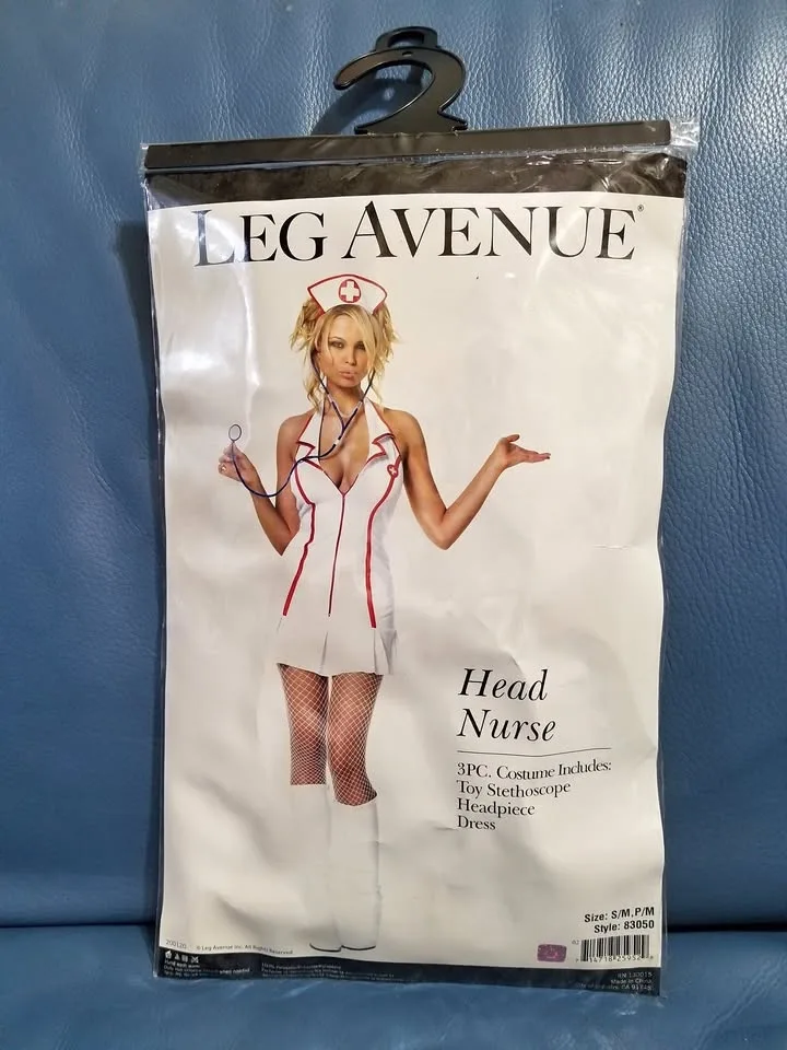 Leg Avenue Head Nurse Costume: Ladies small