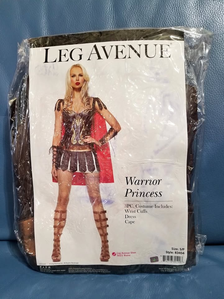 Leg Avenue Warrior Princesses Costume: Ladies small