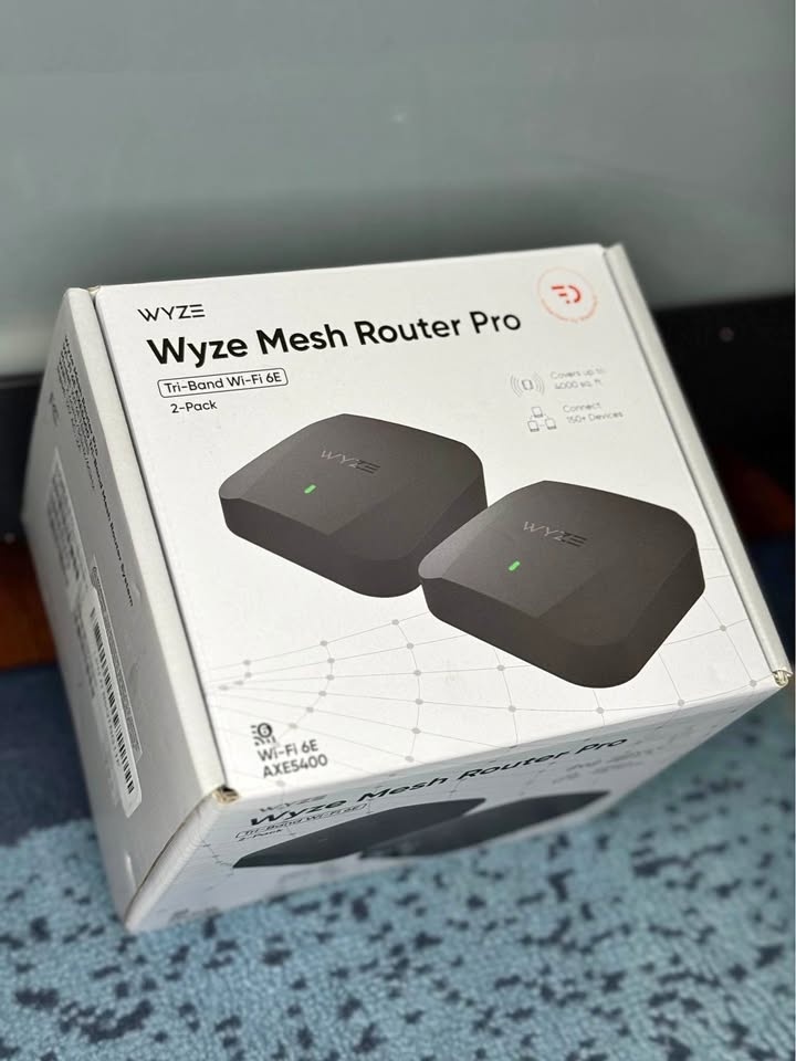 📶 Wyze Mesh Router Pro (2-Pack) – Brand New Open Box ⚡