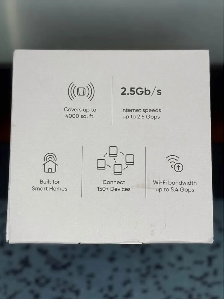 📶 Wyze Mesh Router Pro (2-Pack) – Brand New Open Box ⚡ image indicator(2)