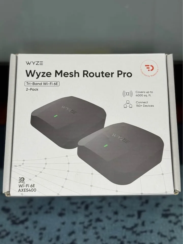 📶 Wyze Mesh Router Pro (2-Pack) – Brand New Open Box ⚡ image indicator(3)