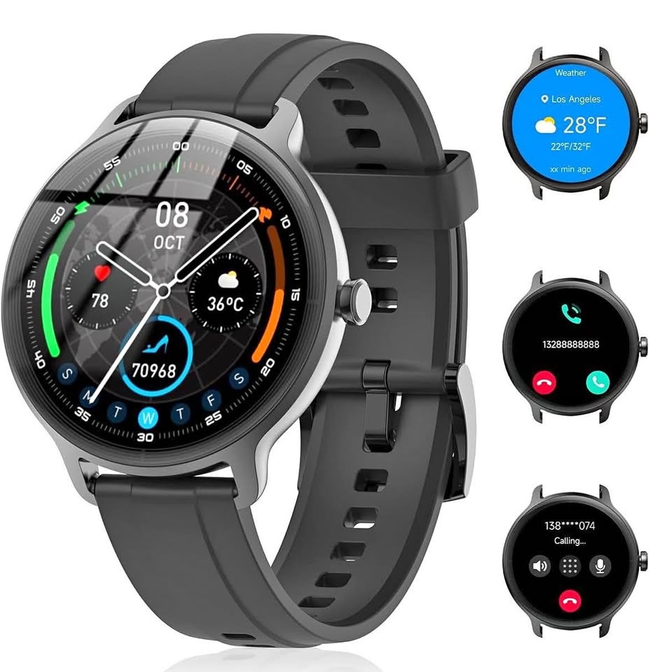 Smart Watch for Women Men(Answer/Make Calls), Fitness Tracker Bu