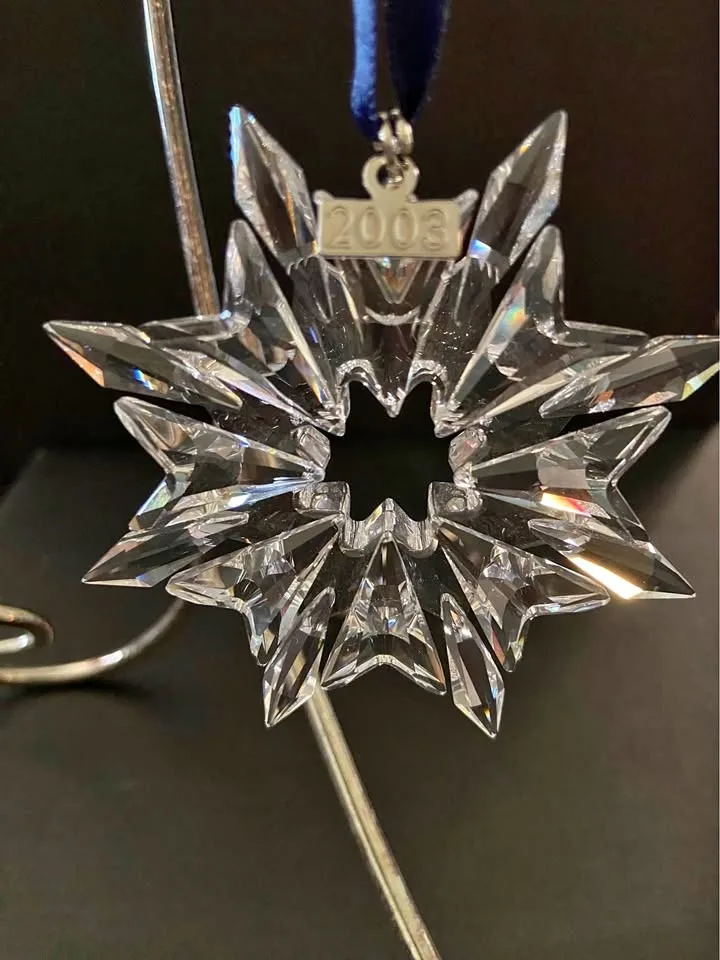 Swarovski Annual Christmas Ornament, 2003