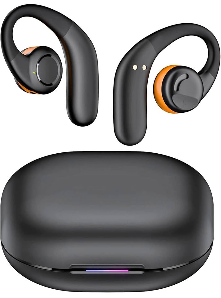 Open Ear Earbuds Wireless Headphones, Bluetooth 5.3 Hi-Fi...