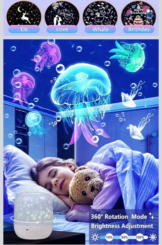 21 Sets of Films, Projector Night Light for Kids Bedroom - photo 3