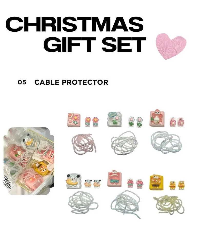 Mystery Bag ✨ - Sticker + Cute Phone Grip + Cable Protector image indicator(6)