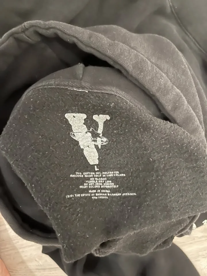 Pop Smoke X Vlone Faith Hoodie - Size L image indicator(3)