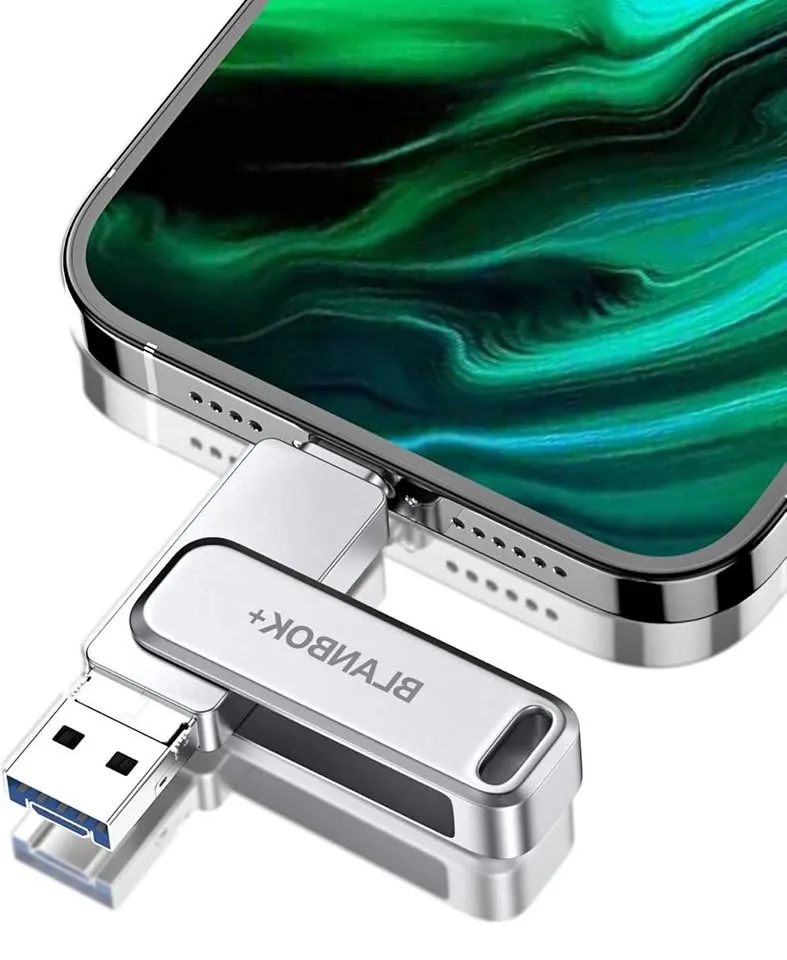 USB Flash Drive, High-Speed USB Stick for iPhone/iPad/Android/PC