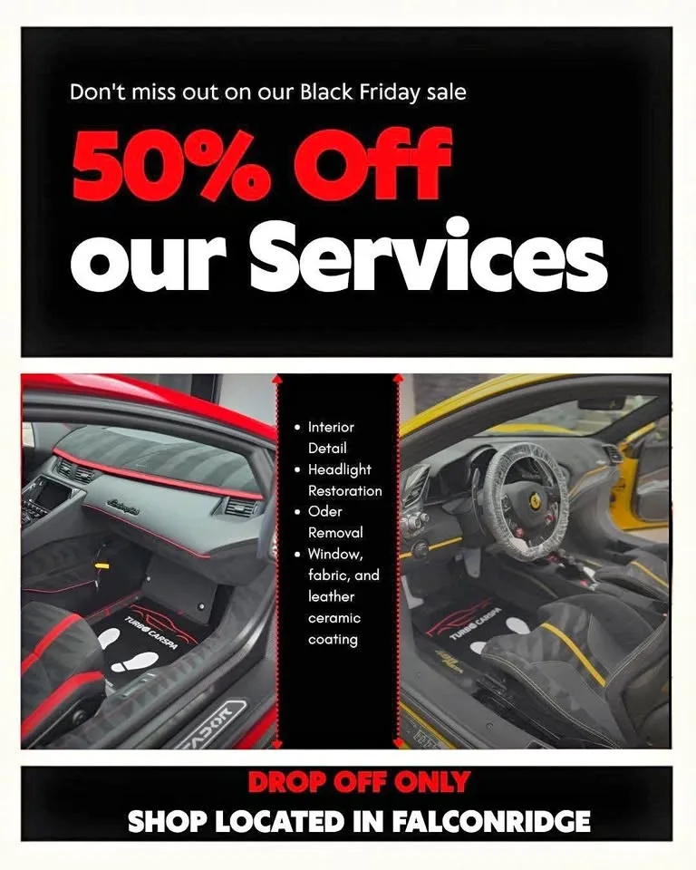 Car Detailing 50% OFF (Falconridge)