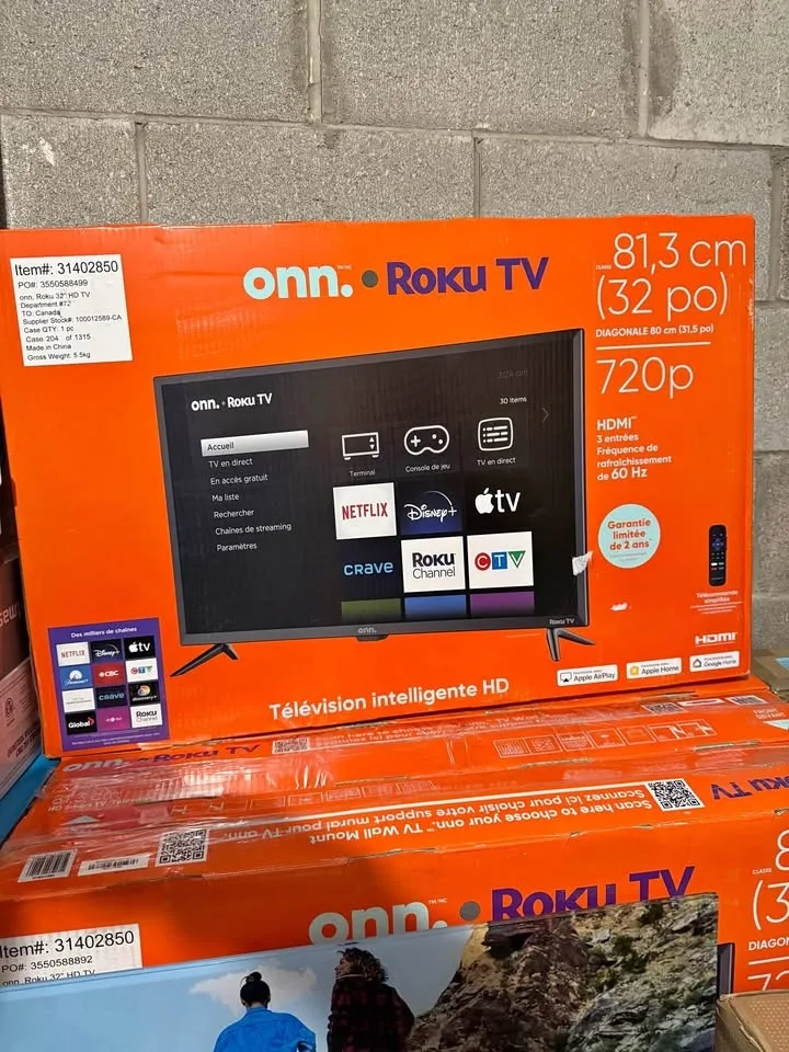 onn. 32 Class HD LED Roku Smart Television