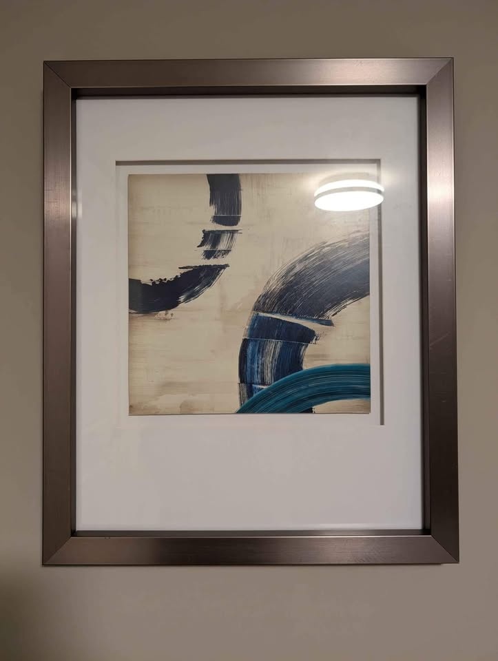 Framed Art Work - 18" x 22"