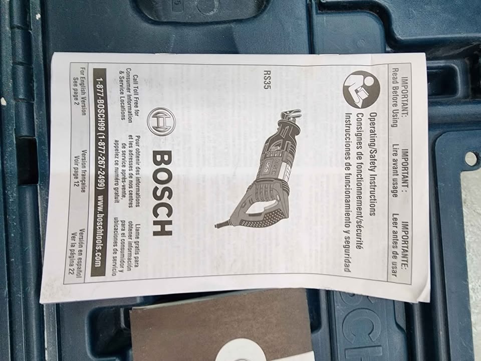 Bosch Sawzall RS35 heavy-duty - photo 4