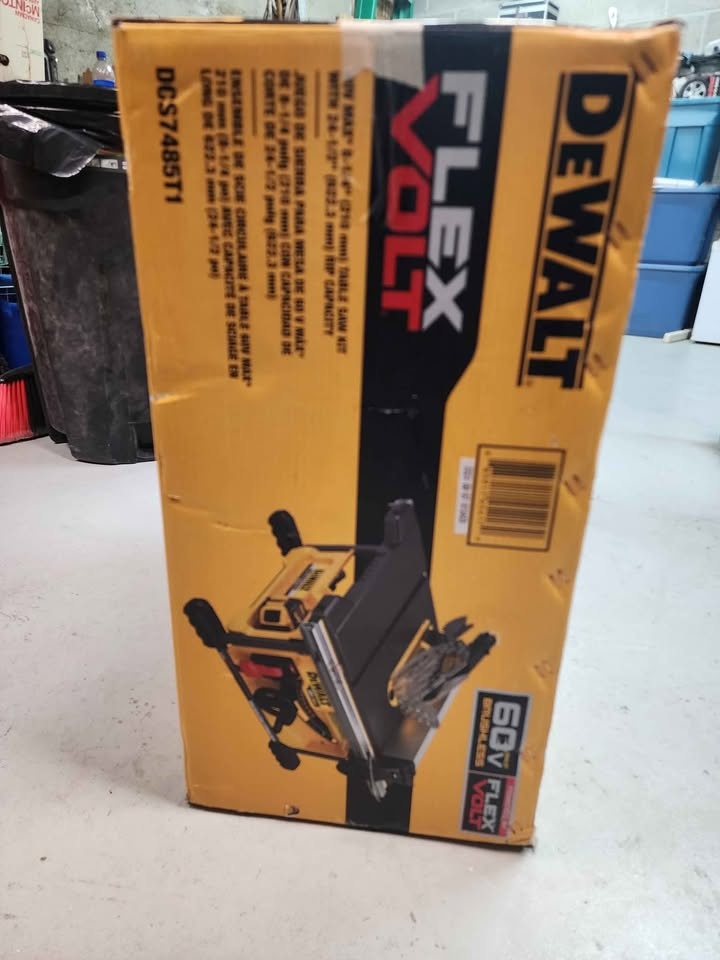 Dewalt table saw brand new - photo 3