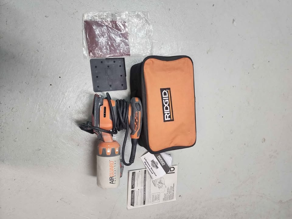 Ridgid sheet sander - photo 2