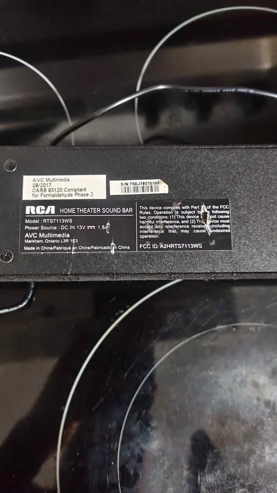 RCA bluetooth soundbar (RTS7113WS) image indicator(2)