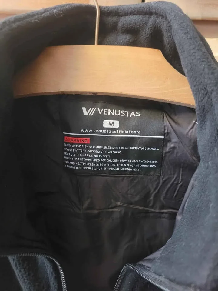Venustas heated fleece vest image indicator(3)