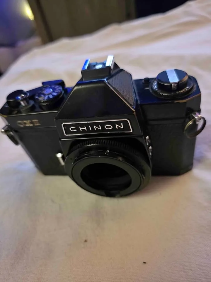 Vintage Chinon CS 35mm SLR film camera
