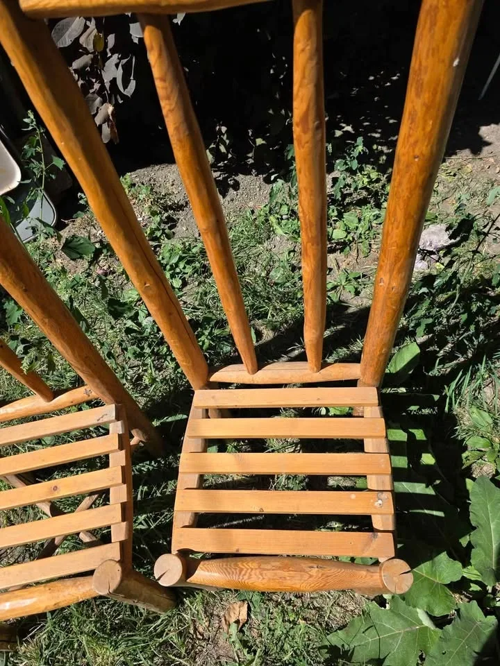 Carved wooden chairs image indicator(2)