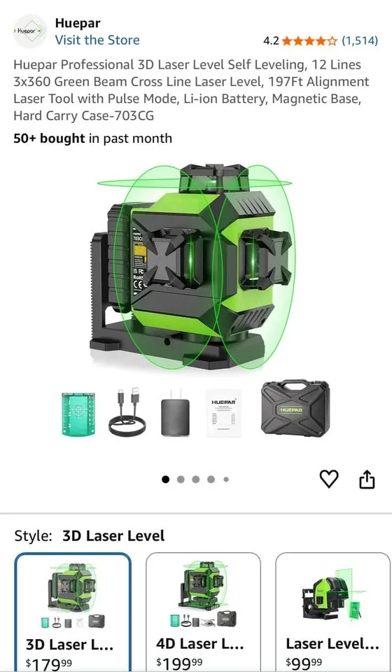Laser Level image indicator(2)