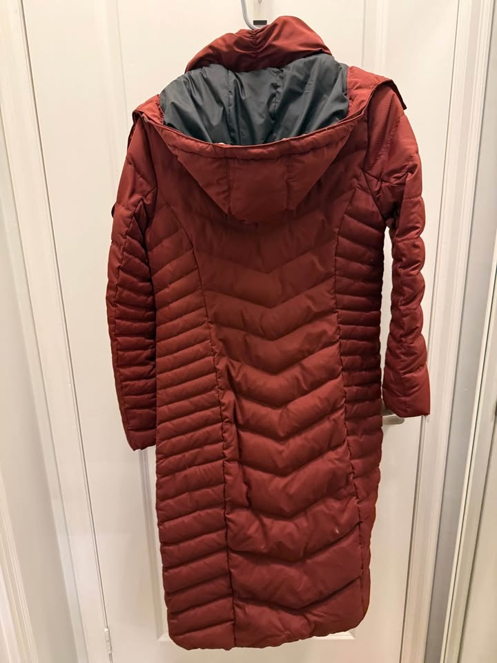 Eddie Bauer rust puffer coat - photo 2